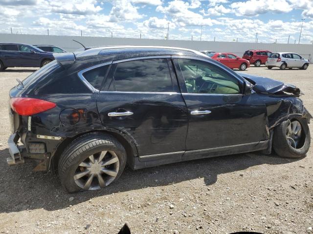 JNKAJ09F28M363170 - 2008 INFINITI EX35 BASE Սև լուսանկար 3