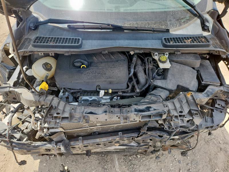 1FMCU9HD6JUB51704 - 2018 FORD ESCAPE SEL BLACK photo 11