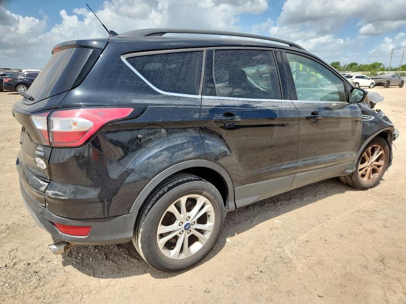 1FMCU9HD6JUB51704 - 2018 FORD ESCAPE SEL BLACK photo 3