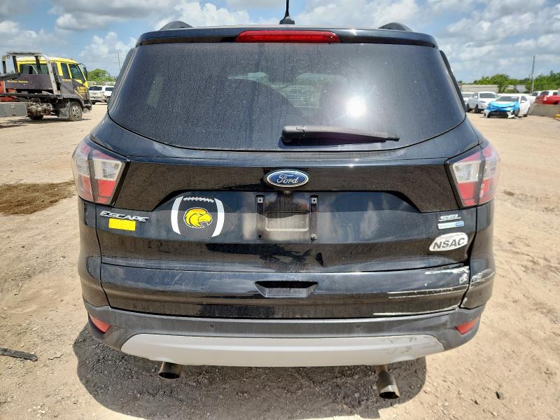 1FMCU9HD6JUB51704 - 2018 FORD ESCAPE SEL BLACK photo 6