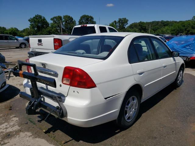 1HGES15652L076240 - 2002 HONDA CIVIC LX WHITE photo 3