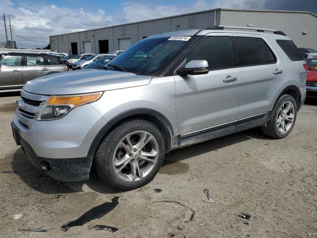 1FM5K7F9XDGA24572 - 2013 FORD EXPLORER LIMITED SILVER photo 1