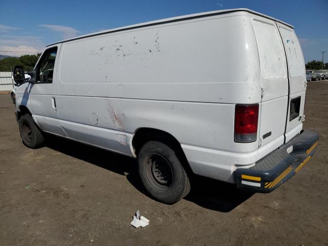 1FTNE14W48DA90737 - 2008 FORD ECONOLINE E150 VAN WHITE photo 2