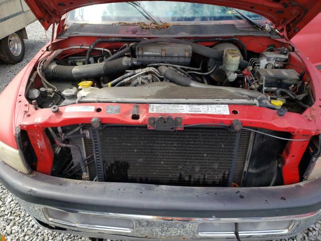 3B7KF23Z41G731461 - 2001 DODGE RAM 2500 RED photo 11