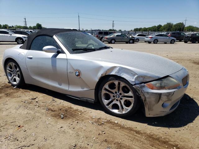 4USBT534X3LU02648 - 2003 BMW Z4 3.0 SILVER photo 4