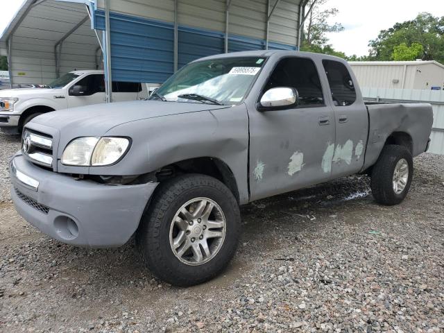 5TBBN44133S417627 - 2003 TOYOTA TUNDRA ACCESS CAB SR5 GRAY photo 1