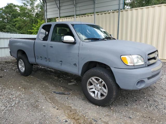 5TBBN44133S417627 - 2003 TOYOTA TUNDRA ACCESS CAB SR5 GRAY photo 4