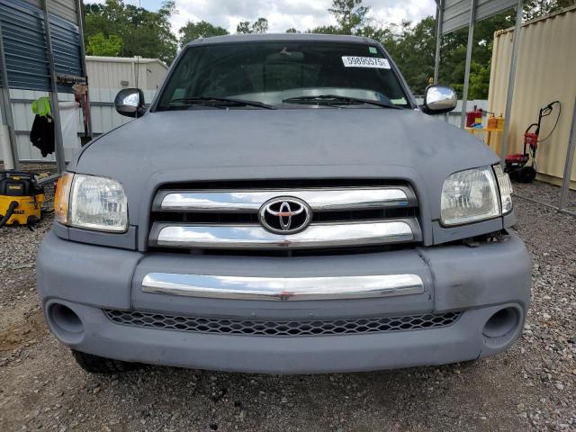 5TBBN44133S417627 - 2003 TOYOTA TUNDRA ACCESS CAB SR5 GRAY photo 5