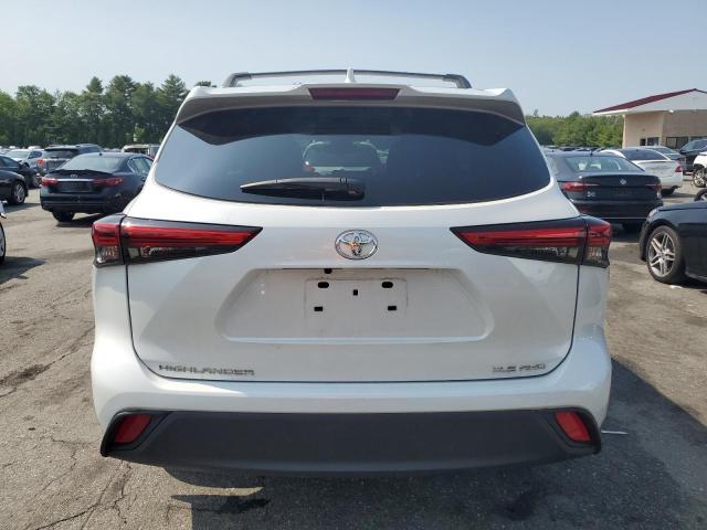 5TDHZRBH3NS589002 - 2022 TOYOTA HIGHLANDER XLE WHITE photo 6