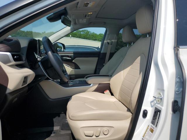 5TDHZRBH3NS589002 - 2022 TOYOTA HIGHLANDER XLE WHITE photo 7