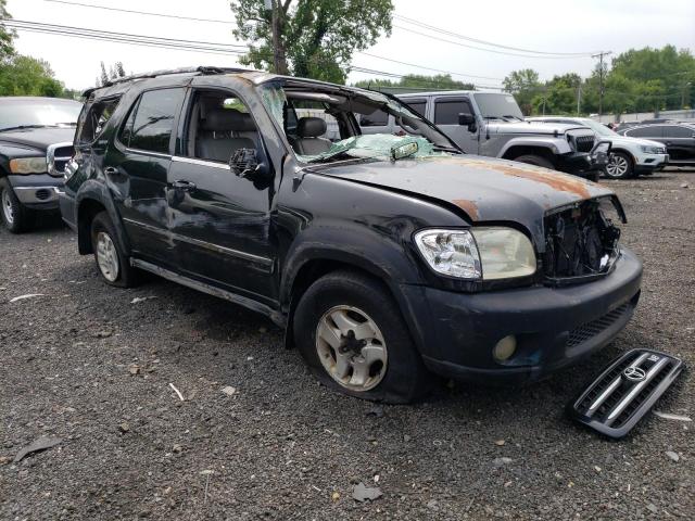 5TDBT48A21S002044 - 2001 TOYOTA SEQUOIA LIMITED BLACK photo 4