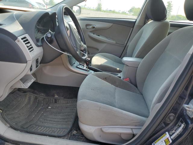 2T1BU4EE6CC879698 - 2012 TOYOTA COROLLA BASE BLUE photo 7