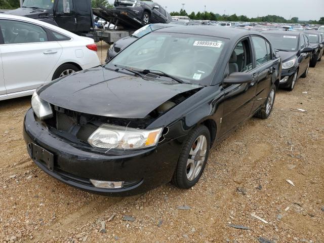 1G8AL52F74Z173732 - 2004 SATURN ION LEVEL 3 BLACK photo 1