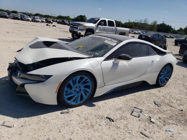 WBY2Z2C56FV391635 - 2015 BMW I8 WHITE photo 1