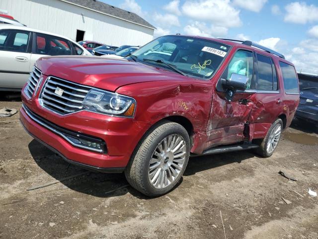 5LMJJ2JT1FEJ02661 - 2015 LINCOLN NAVIGATOR 勃艮第红 照片 1