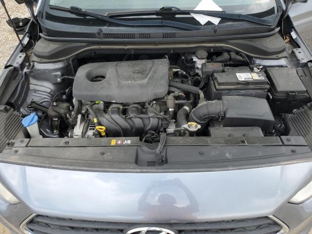 3KPC24A30JE014559 - 2018 HYUNDAI ACCENT SE GRAY photo 11