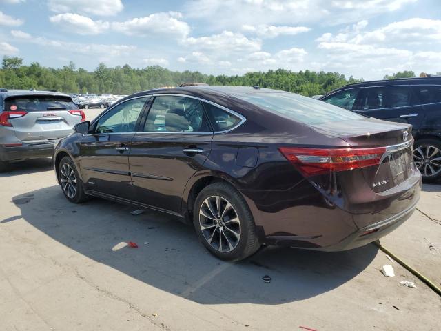 4T1BD1EB2HU058415 - 2017 TOYOTA AVALON HYBRID MAROON photo 2