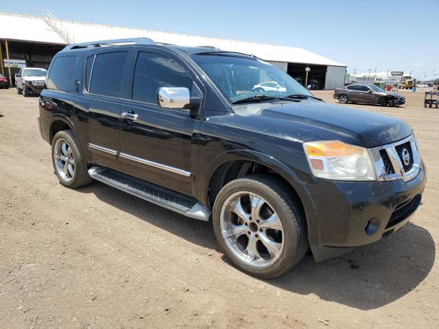 5N1BA0NFXBN609889 - 2011 NISSAN ARMADA PLATINUM BLACK photo 4