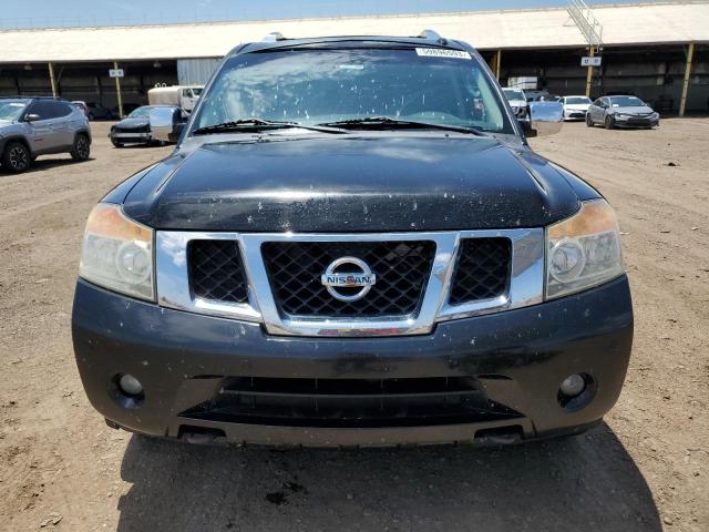 5N1BA0NFXBN609889 - 2011 NISSAN ARMADA PLATINUM BLACK photo 5