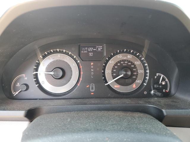 5FNRL5H63GB066901 - 2016 HONDA ODYSSEY EXL SILVER photo 9