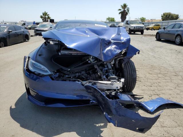 5YJSA1E56MF429618 - 2021 TESLA MODEL S 蓝色 照片 5