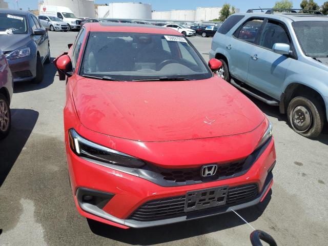 19XFL1H82NE002185 - 2022 HONDA CIVIC SPORT TOURING RED photo 5