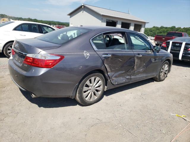 1HGCR3F82DA046979 - 2013 HONDA ACCORD EXL GRAY photo 3