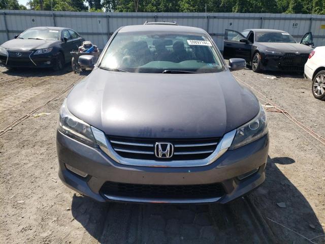 1HGCR3F82DA046979 - 2013 HONDA ACCORD EXL GRAY photo 5