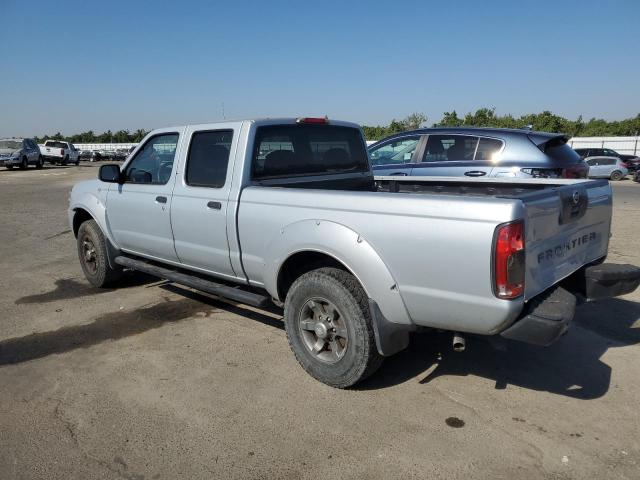 1N6ED29X23C425628 - 2003 NISSAN FRONTIER CREW CAB XE SILVER photo 2