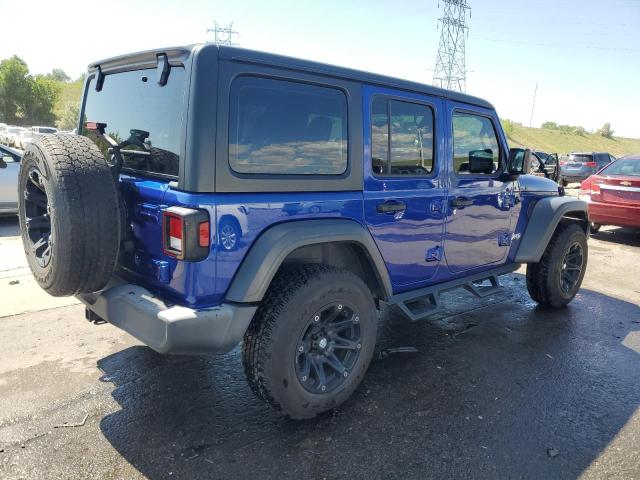 1C4HJXDG1JW210931 - 2018 JEEP WRANGLER U SPORT Azul foto 3