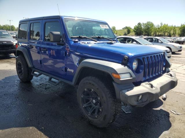 1C4HJXDG1JW210931 - 2018 JEEP WRANGLER U SPORT Azul foto 4