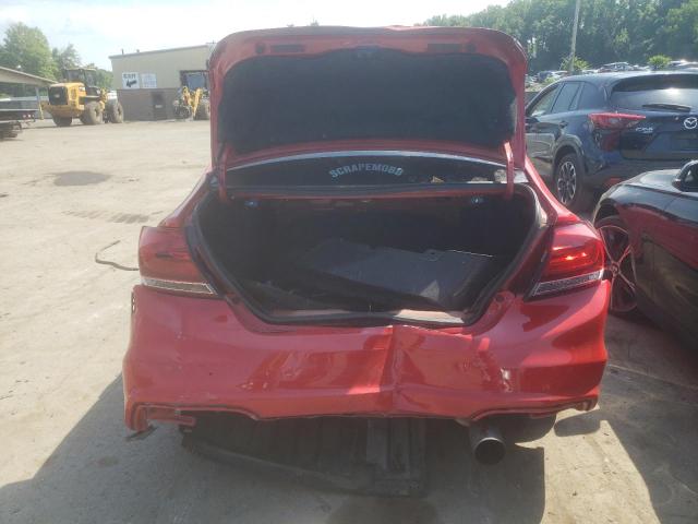 2HGFB6E5XFH702327 - 2015 HONDA CIVIC SI RED photo 6