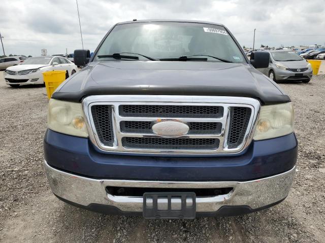 1FTRW12W57KC57506 - 2007 FORD F150 SUPERCREW BLUE photo 5