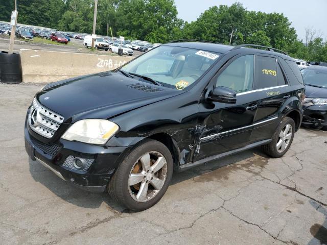 4JGBB8GB6BA675031 - 2011 MERCEDES-BENZ ML 350 4MATIC BLACK photo 1