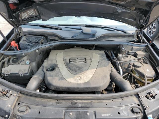 4JGBB8GB6BA675031 - 2011 MERCEDES-BENZ ML 350 4MATIC BLACK photo 11