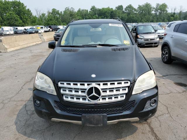 4JGBB8GB6BA675031 - 2011 MERCEDES-BENZ ML 350 4MATIC BLACK photo 5