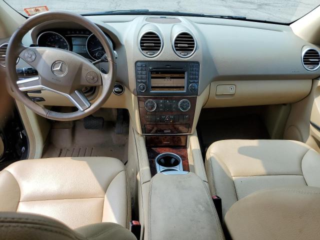 4JGBB8GB6BA675031 - 2011 MERCEDES-BENZ ML 350 4MATIC BLACK photo 8