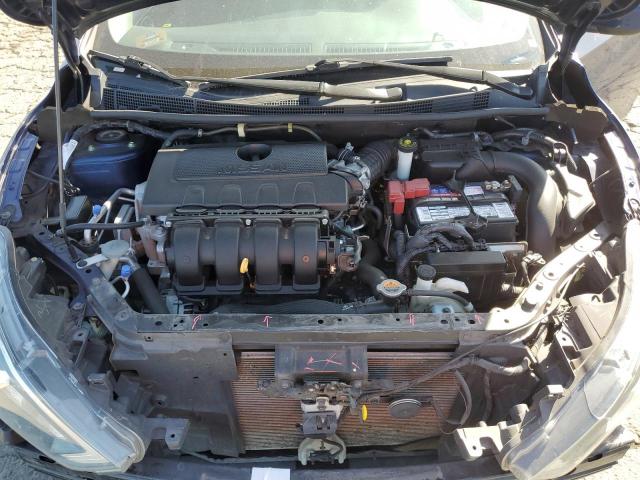 3N1AB7AP9KY334946 - 2019 NISSAN SENTRA S BLUE photo 11