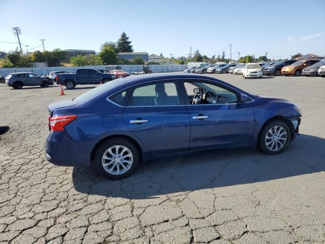 3N1AB7AP9KY334946 - 2019 NISSAN SENTRA S BLUE photo 3