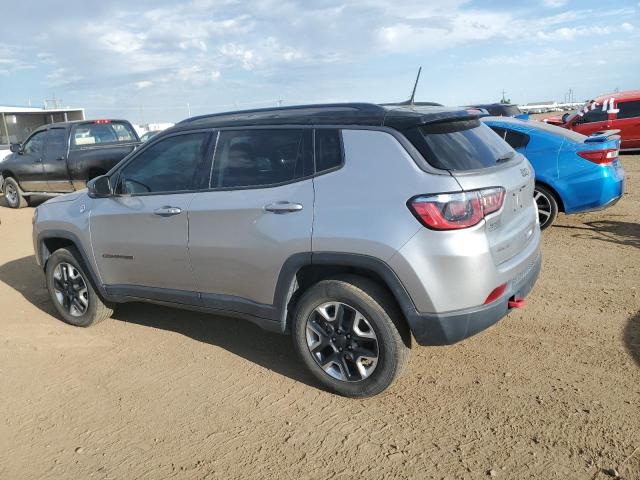 3C4NJDDB8HT657679 - 2017 JEEP COMPASS TRAILHAWK SILVER photo 2