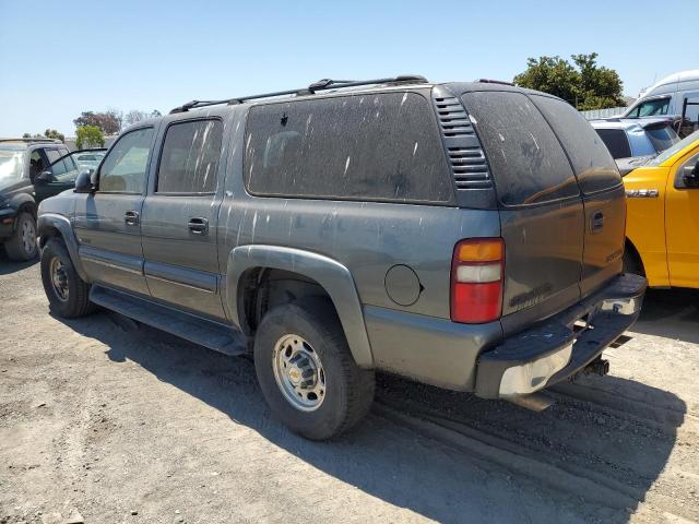 3GNGK26G41G127427 - 2001 CHEVROLET SUBURBAN K2500 GRAY photo 2