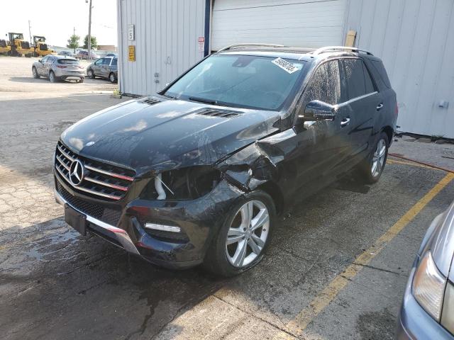 4JGDA5HB8DA138625 - 2013 MERCEDES-BENZ ML 350 4MATIC BLACK photo 1