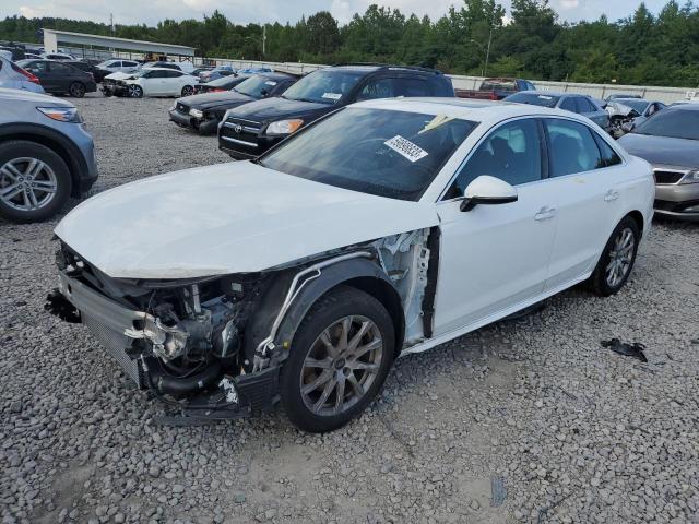 WAUABAF44NN001321 - 2022 AUDI A4 PREMIUM 40 WHITE photo 1