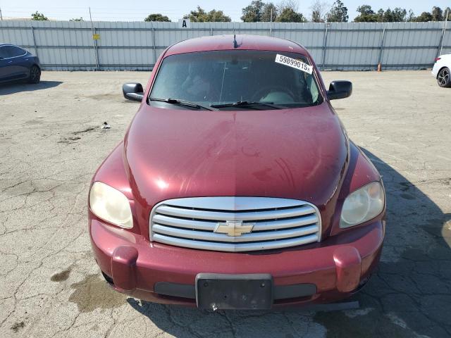 3GNDA13D87S531217 - 2007 CHEVROLET HHR LS BURGUNDY photo 5