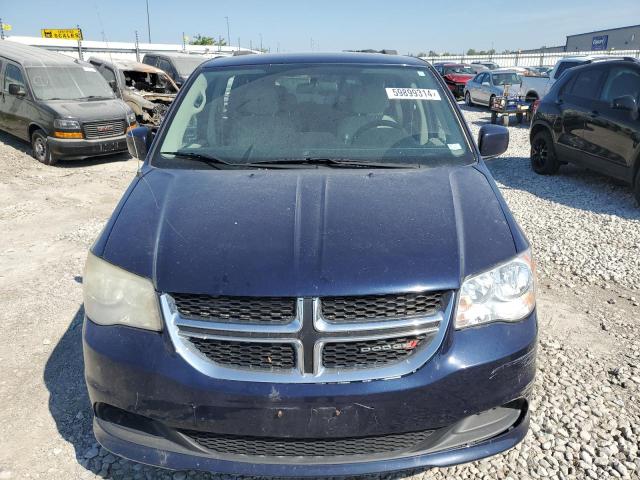 2C4RDGCG2DR617652 - 2013 DODGE GRAND CARA SXT BLUE photo 5