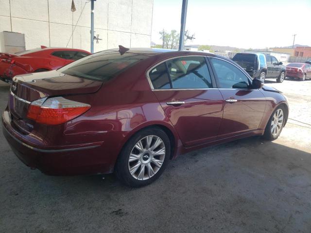 KMHGC46E49U039319 - 2009 HYUNDAI GENESIS 3.8L MAROON photo 3