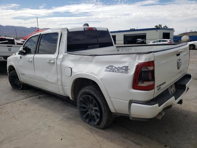 1C6SRFJT2MN635327 - 2021 RAM 1500 LARAMIE WHITE photo 2