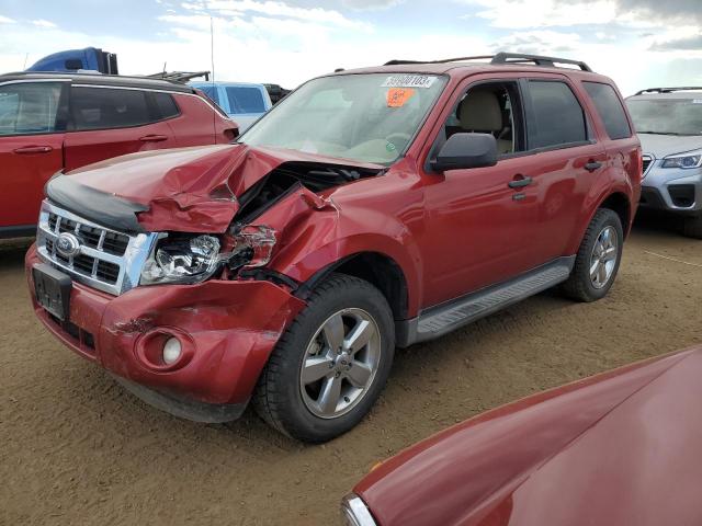 1FMCU0DG4CKA49442 - 2012 FORD ESCAPE XLT RED photo 1