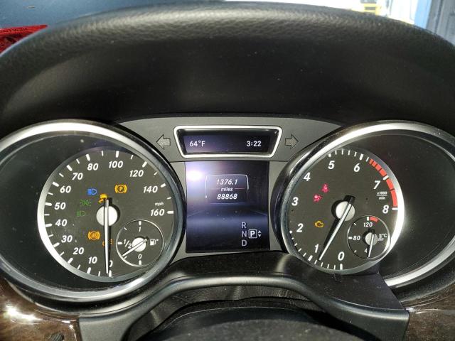 4JGDA5HB5EA348214 - 2014 MERCEDES-BENZ ML 350 4MATIC GRAY photo 9