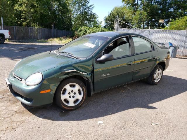 1P3ES46C4YD574999 - 2000 PLYMOUTH NEON BASE 绿色 照片 1